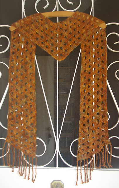 Cashmere Bias Scarf