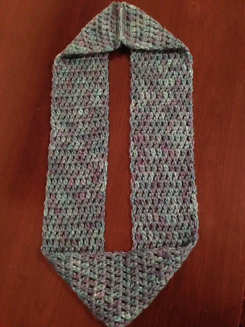 Patterned Infinity Scarf