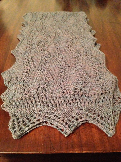 Waterfall Lace Scarf