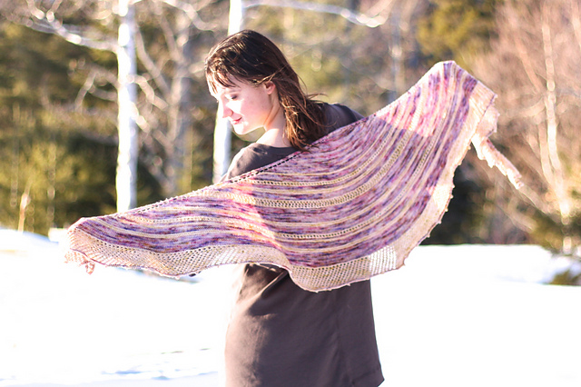 Eveningness Shawl
