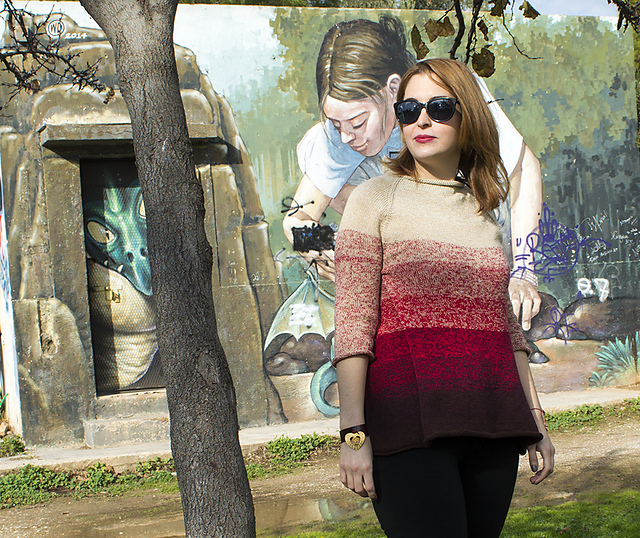 Graffiti blouse