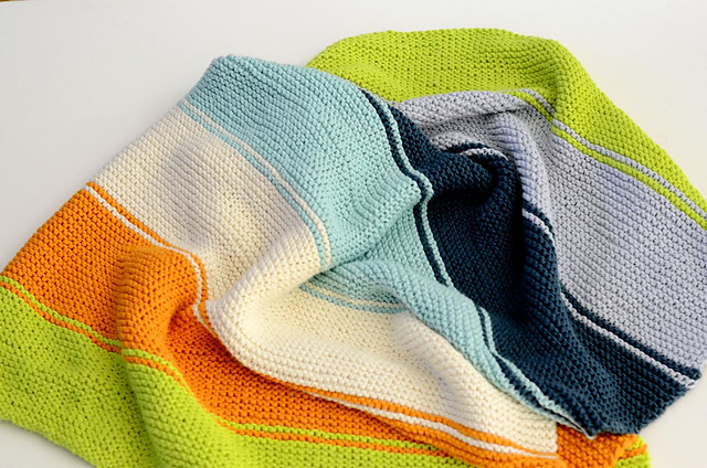 Not Quite Colorblock Blanket