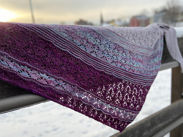 Diamond Dust Shawl