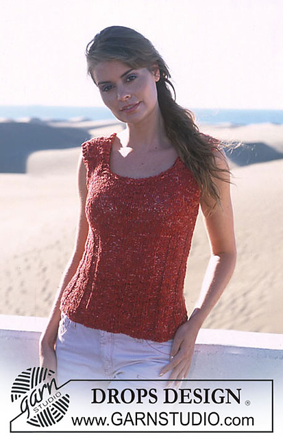 Ravelry: 89-3 Top pattern by DROPS design