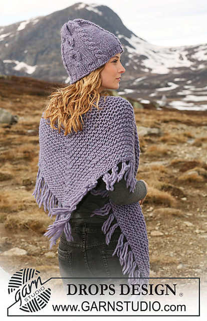 117-14 a - Mountain Air Shawl