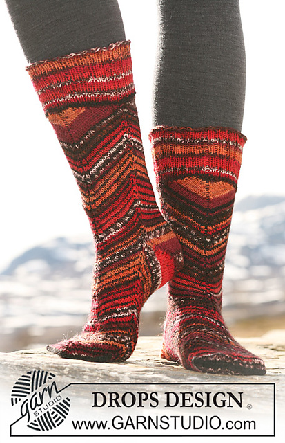 114-12 Fandango Zig Zag Socks