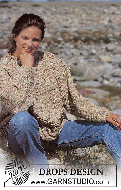 39-1 Jumper in textured pattern