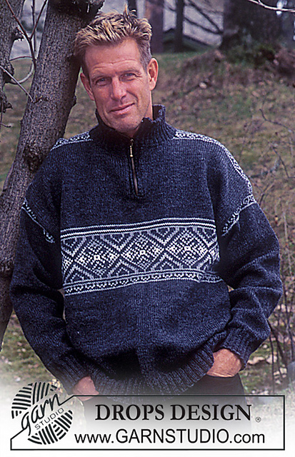 59-9 a Sweater with round or zippered neck