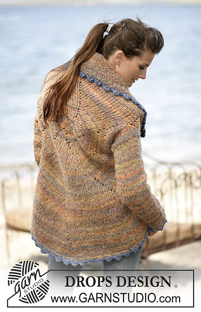 97-9 Jacket with circle pattern