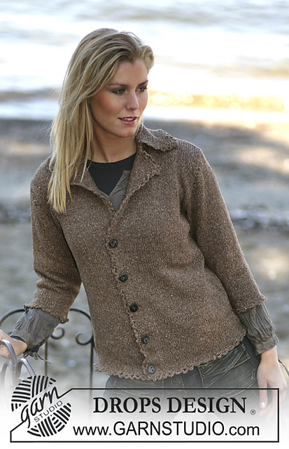97-20 Cardigan with ¾  or long sleeves
