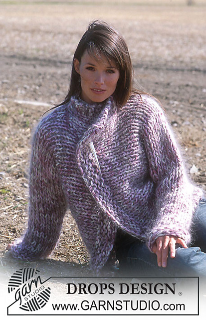 92-1 Cardigan in large stitch