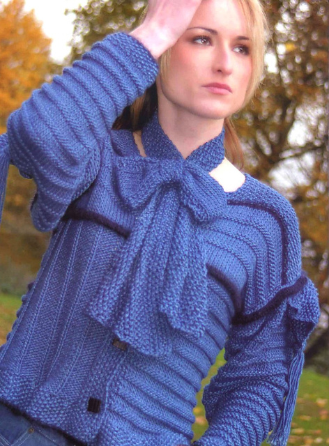 Killahoey Cardi with Bow-Tie