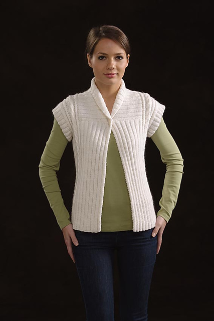 Uneven Cable Vest