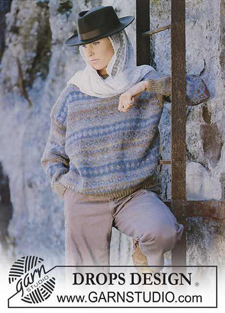 0-172 Jumper with pattern borders