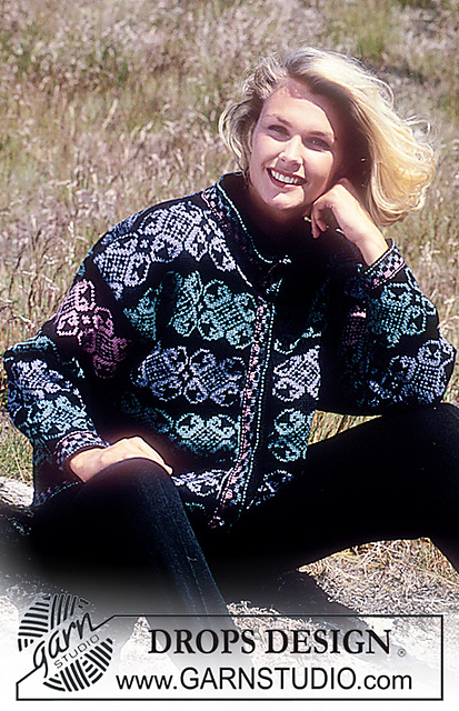 36-8 Jacket with floral border