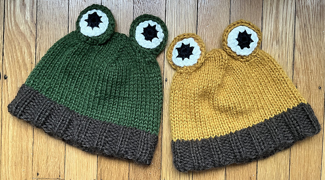 帽子 Two Frogs Knit Frog Beanie - Horned Frog Frog 3D Eye Knit Beanie | Hot Topic