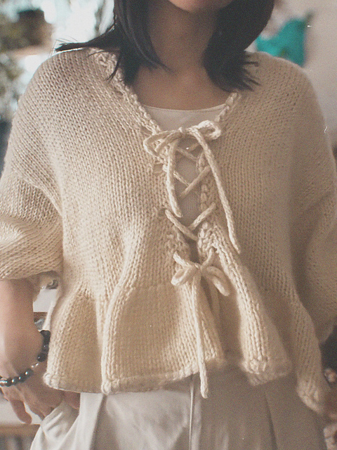 Ravelry: FLUFFY SWEATER pattern by Knitail/ Derako
