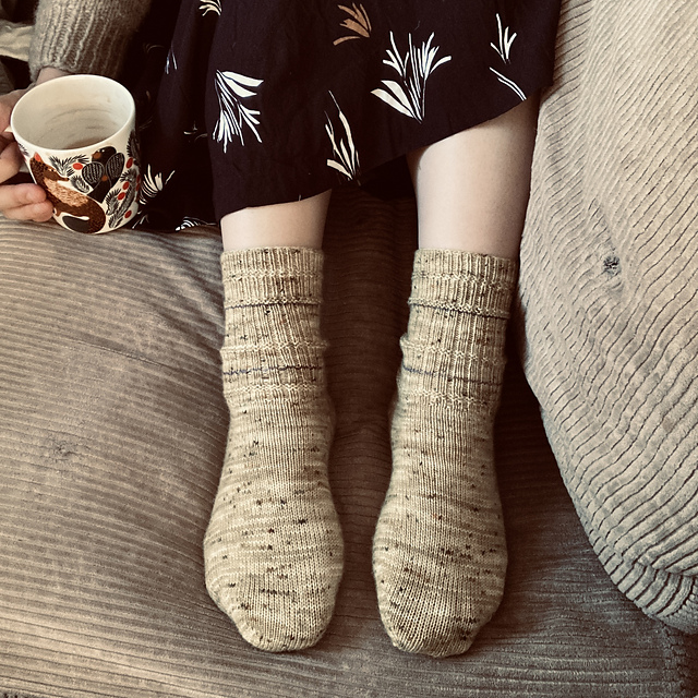 Caramel in the Pocket Socks