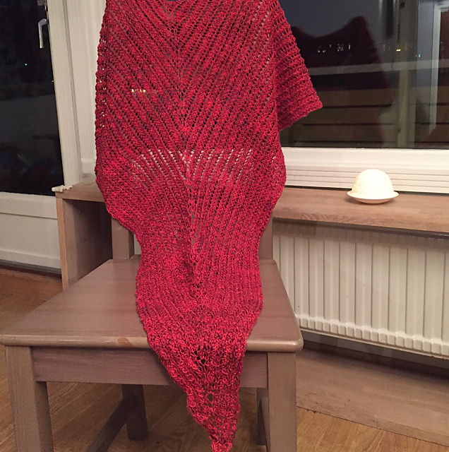 Carol's Shawl Collar Triangle