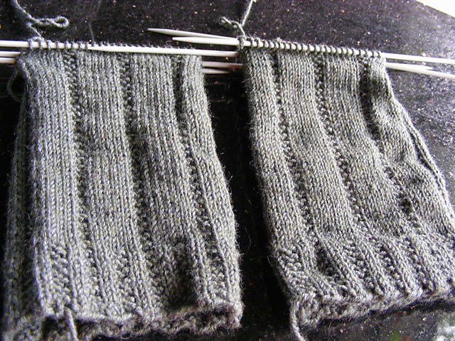 Pinstripe Socks - an UnPattern