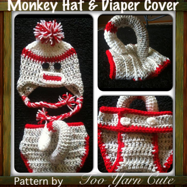 Monkey Photo Prop Pattern