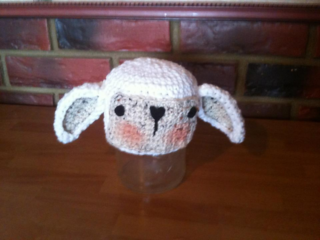 Lamb Beanie - NB-3 years