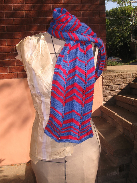 Missoni Inspired Chevron Scarf