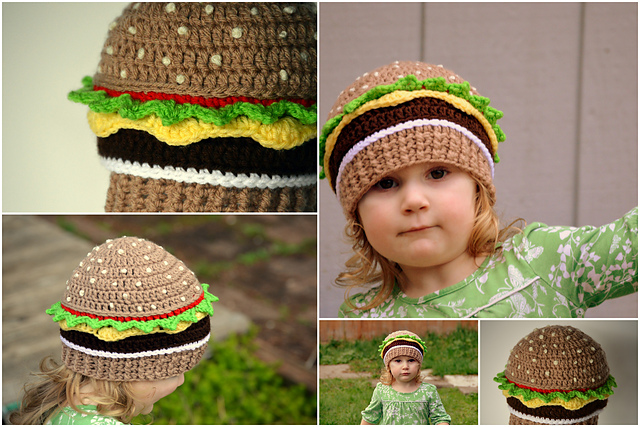 Cheeseburger Hat