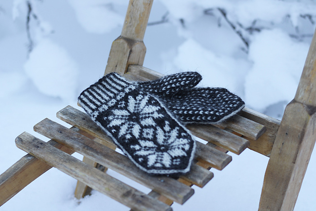 Tornedalsros a mitten