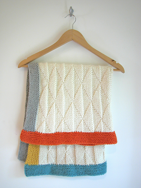 Tremblant Baby Blanket