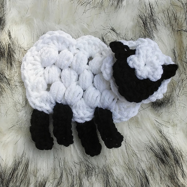 Agnes the Sheep Applique