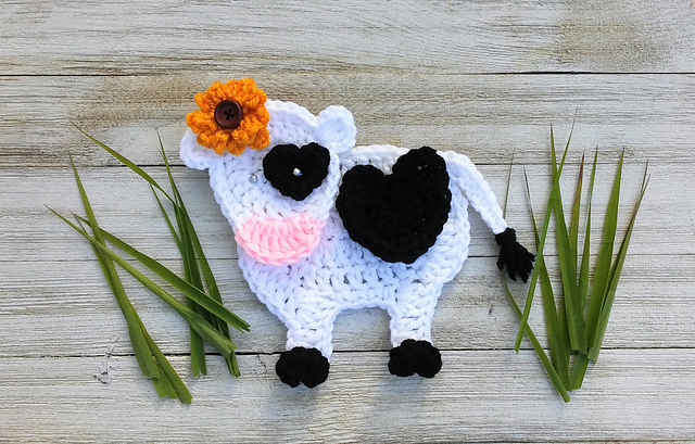 Bella Cow Applique