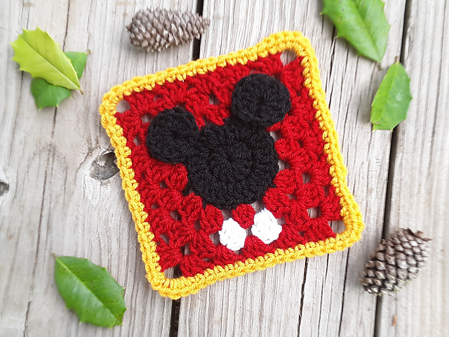 Mouse Ears Granny Square