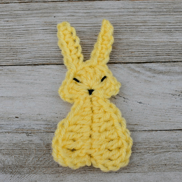 So Simple Marshmallow Bunny Applique