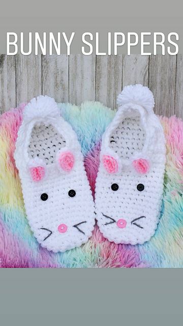 Adult Women's Torreya Bunny Slippers