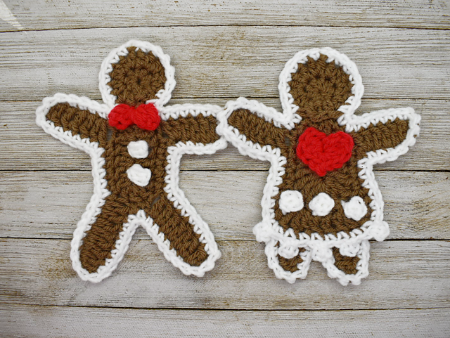 Gingerbread Person Applique
