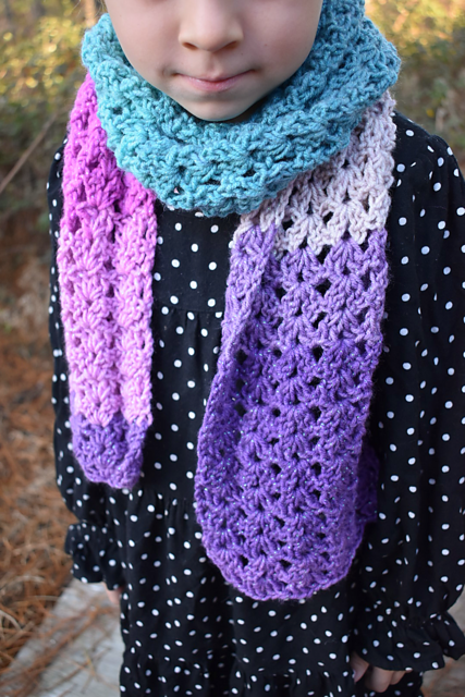 Iris Spring Scarf