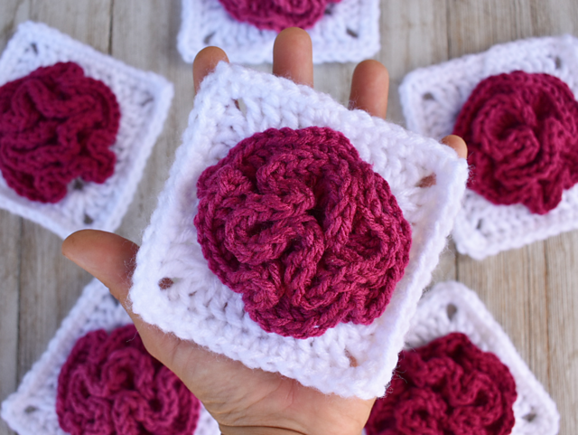 Celosia Granny Square