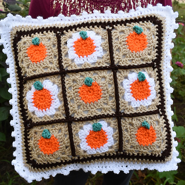 Punkin Dumplin Granny Square