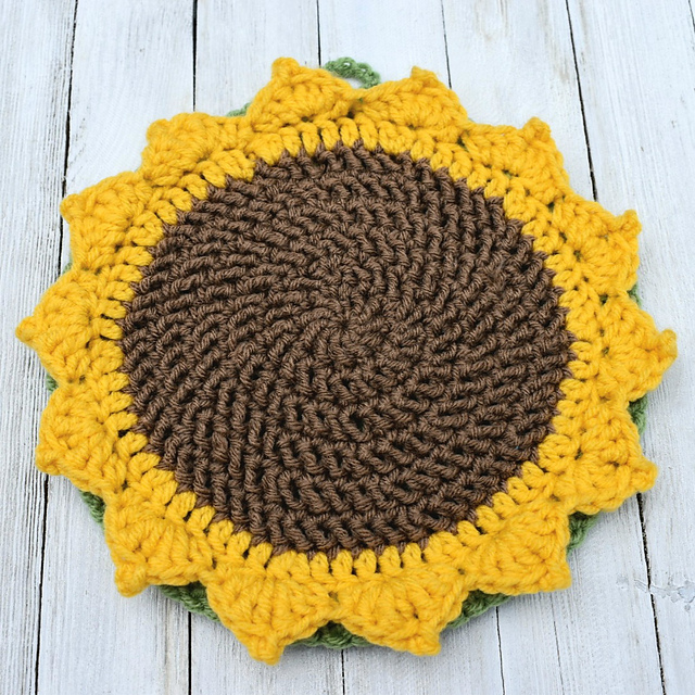 Sunflower Potholder