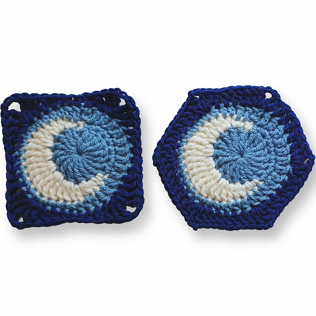 Crescent Moon Hexagon