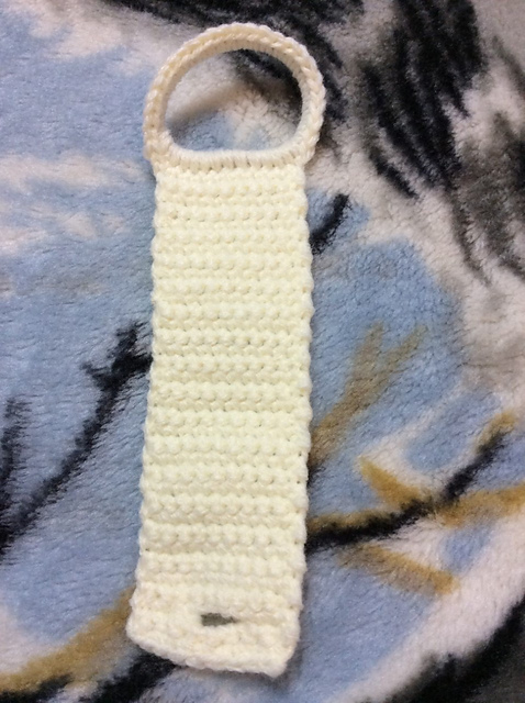 Torrie's Crochet Towel Holder
