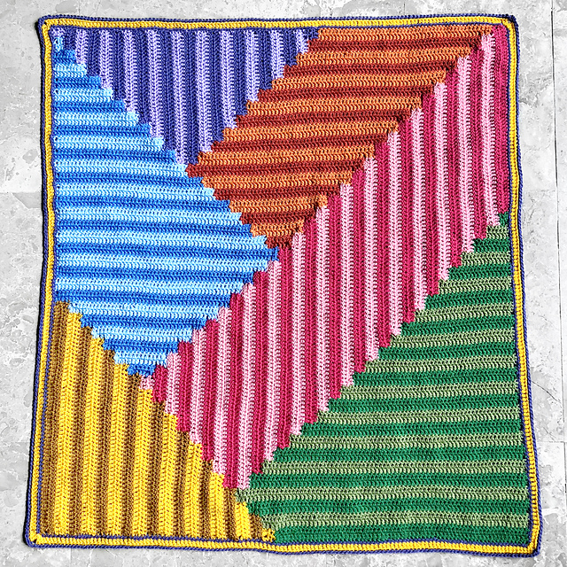 Green Tea Fields Blanket