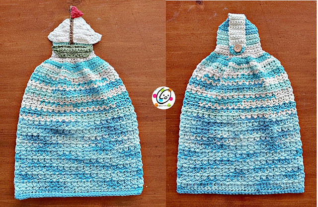 Sailboat Hanging Towel