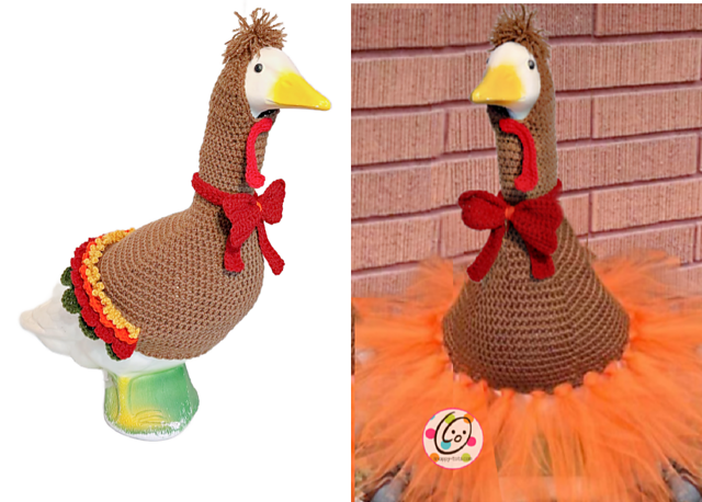 Big goose turkey tutu