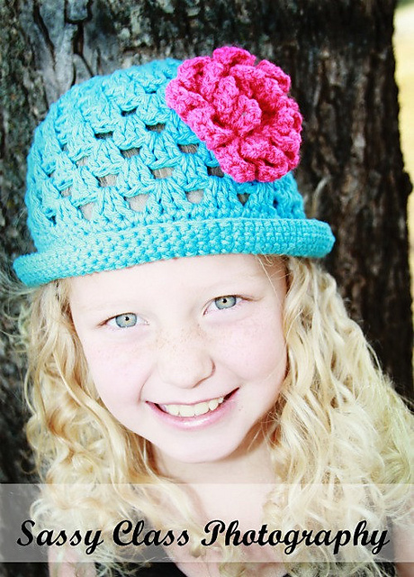 Sunny-brimmed Cloche