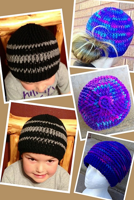 Sophie's Ponytail Beanie
