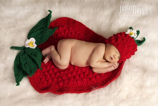 Strawberry hat