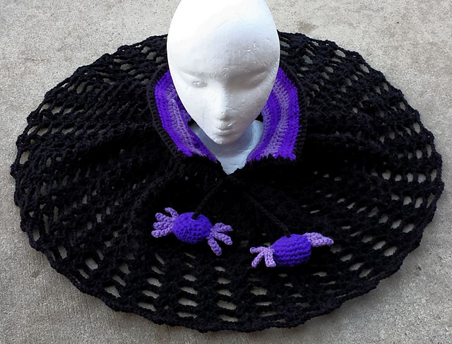 Caper Spider Poncho