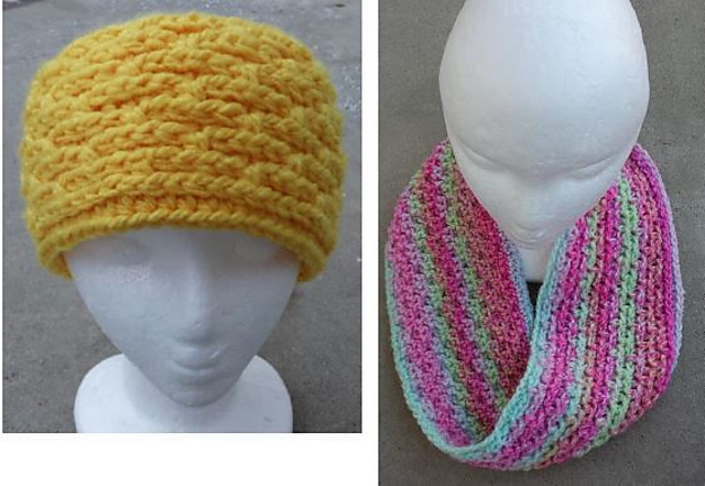 Diamond Ridge Band and Cowl Set